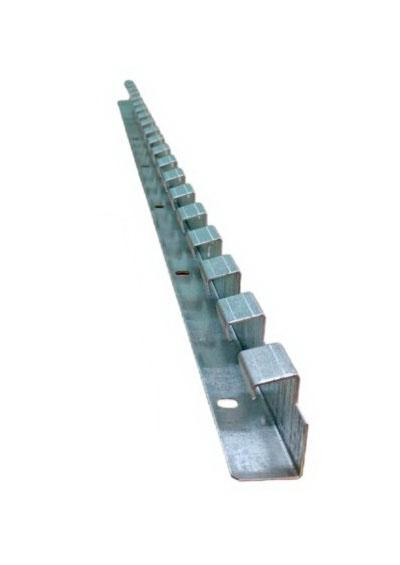 Кронштейн для завесы ПВХ оцинкованный,1000мм