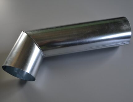 Колено трубы верхнее/нижнее D-150;60 (оцинковка)