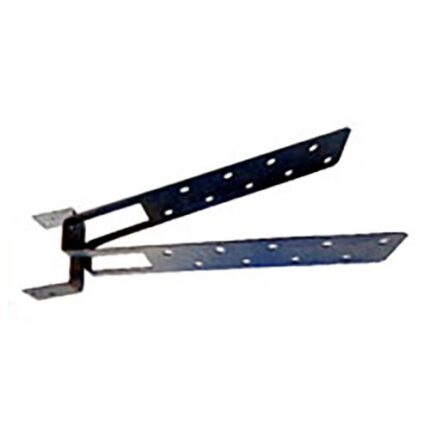 Крепление коньковой хребтовой обрешeтки