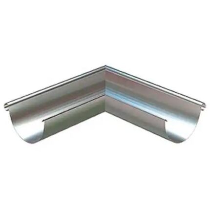 Угол желоба наружний МАСТЕР МЕТАЛЛ D-125*90 (оцинковка)