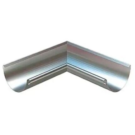 Угол желоба внутренний МАСТЕР МЕТАЛЛ D-125*90 (оцинковка)