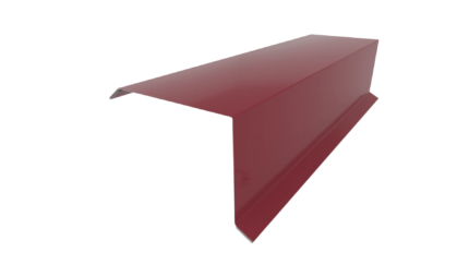 Ветровая (Торцевая) планка для мягкой кровли (120x90мм)